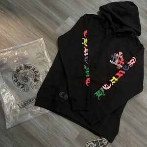 Chrome Hearts Black Hoodie Size S